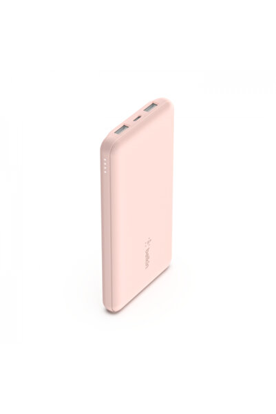 Belkin Boost Charge 10K portable battery, 1x USB-C, 2x USB, 10,000mAh, Pink||...