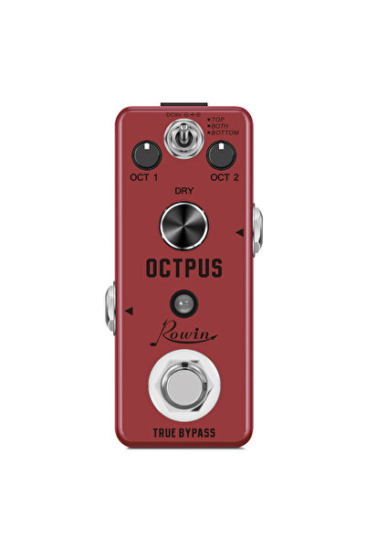 Choice Octave Rowin LEF-3806 Octpus Polyphonic Octave Guitar Effect Pedal, 3 ...