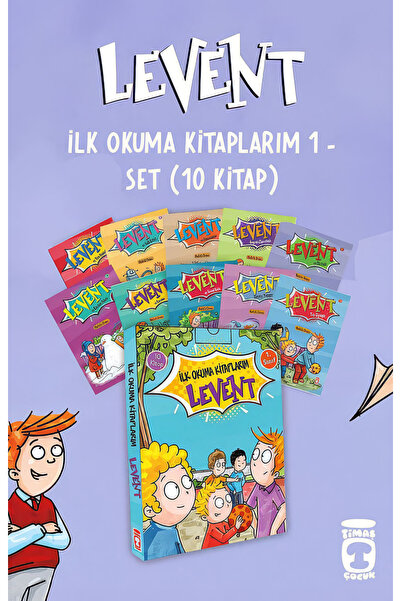 Timaş Yayınları Levent - İlk Okuma Kitaplarım (1. Sınıf 10 Kitap Set)