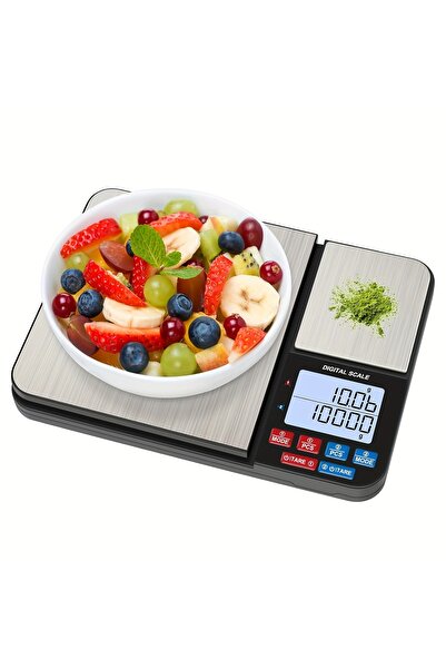 Choice 5KG-0.1G 500G-0.01G Large Dual Platform Digital Kitchen Scale 1 Piece ...
