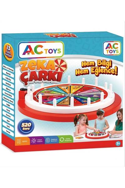 Online Zeka Çarkı Kırmızı AC TOYS