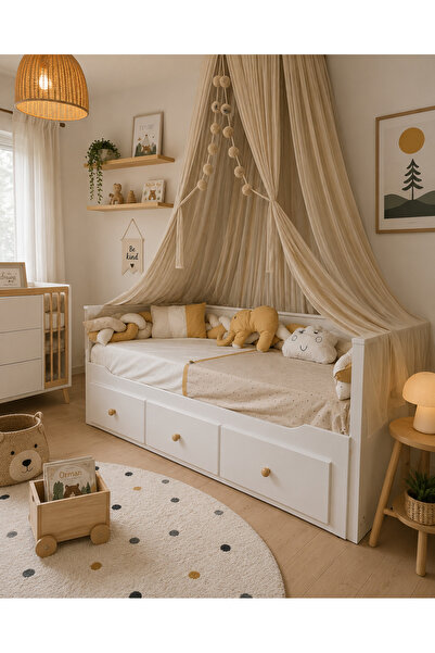 Koza %100 MDF Bonnie 80x200 cm ( 160x200 cm ) Divan Karyola
