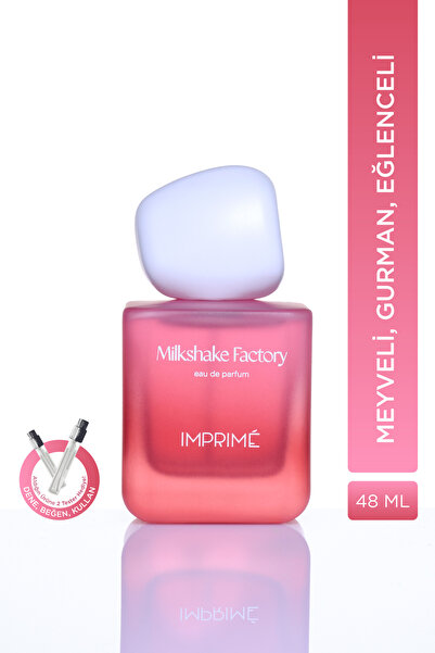 Imprime Milkshake Factory EDP Kadın Parfüm 48 ML | Meyveli & Gurman | Çilek, ...