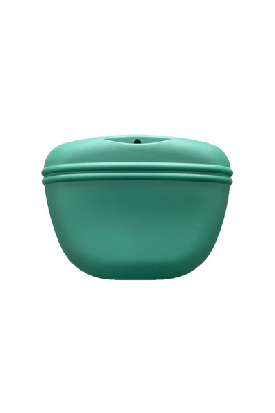 Choice1 Green Silicone Dog Treat Pouch-Small Training Bag-Portable Dog Treat ...