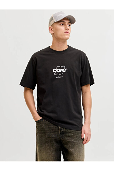 Jack & Jones Jcoclub Front Print Tee Ss Crew Sn Men's T-Shirt 12289868