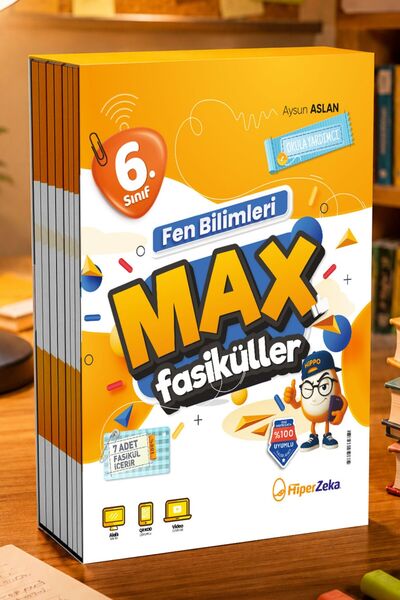 HiperZeka 2027 6. Sınıf Fen Bilimleri MAX Fasiküller | Aysun ASLAN
