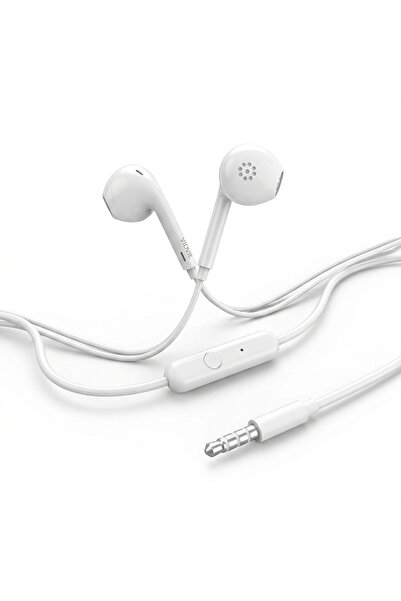 Vidvie Half In-Ear Wired Headset - 3.5mm Audio Jack Earphones with In-Line Mi...