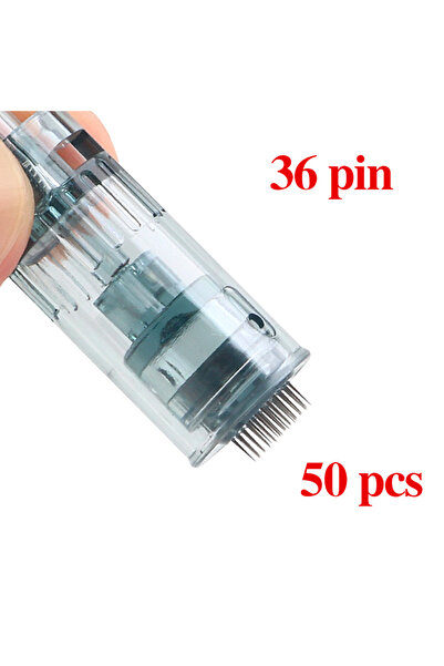 Choice3 50pcs 36pin 50/100pcs M8 Bayonet Cartridge Needle for M8 Dr Pen Micro...