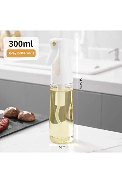 Choice 1pc 300ml white 1Pc 200/300/500 ML Oil Spray Pot Kitchen Household Edi...