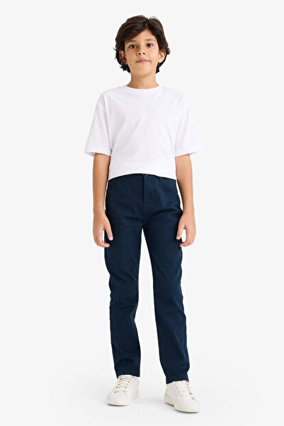 DeFacto Gerade geschnittene Gabardine-Hose für Jungen X4224A626SP
