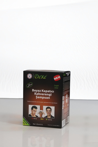 Dexe Koyu Kahve Rengi Şampuan 10'lu Paket