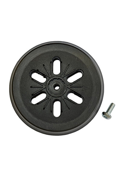 Choice 1pcs black 6 Inch 6 Hole Hook and Loop Sanding Pad Backing Plate for B...