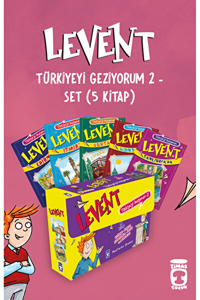 Timaş Çocuk Levent Türkiye’yi Geziyorum- 2 (Set)