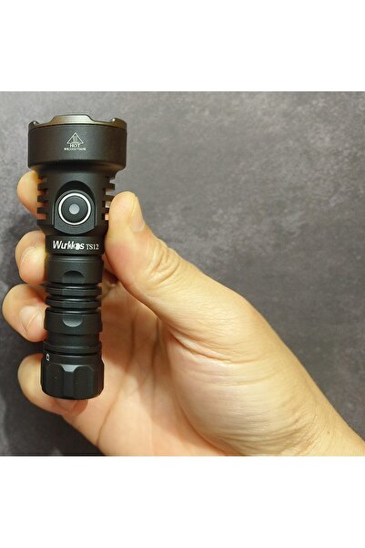 Choice 18350 Fixed focus Black 5700-6500K White Wurkkos TS12 Mini EDC Flashli...