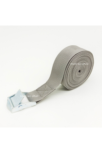 Choice6 1x Gray 4M Cargo Straps With Buckle Tie-Down Belt for Motorcycle Car ...