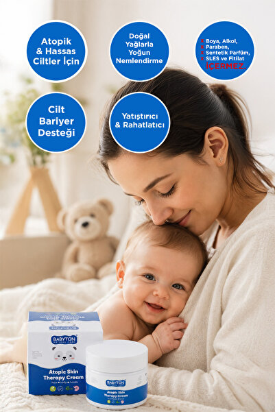 BABYTON Doğal Atopik Cilt Vücut Kremi 100 ml