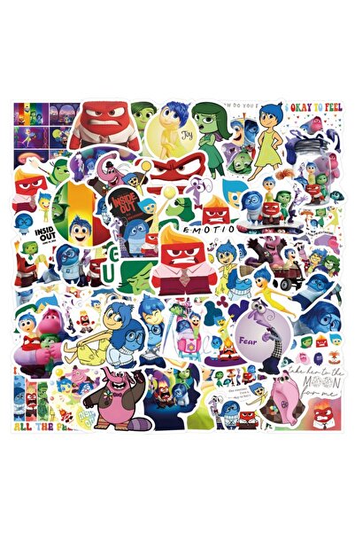 Choice QT-110 60pcs INSIDE OUT Graffiti Stickers Decals Suitcase Laptop Compu...