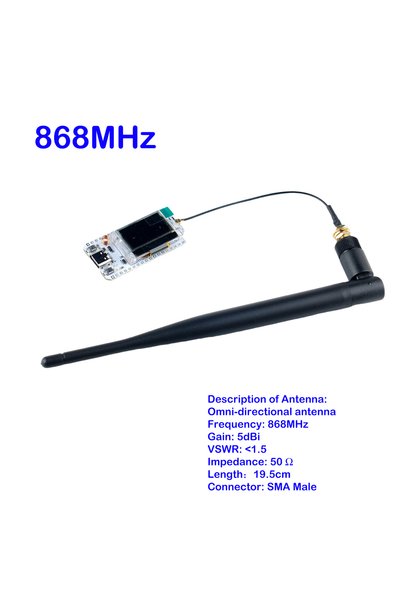 Choice5 Antenna2 868MHz ESP32 LoRa32 V3 868-915MHz Dev-board 0.96 Inch OLED D...