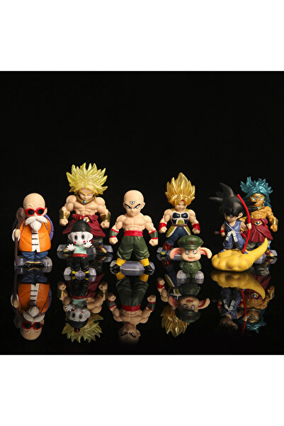 BANDAI G Style 8Pcs Dragon Ball Z Super Saiyan Son Goku Son Gohan Vegeta Brol...