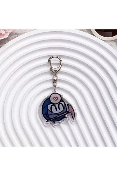 Choice7 5 cm 8 1/12PCS Game Hollow Knight Acrylic Keychain Cartoon Bag Charms...