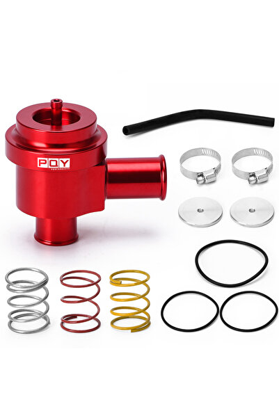 Choice Red Aluminum Recirculate Diverter Valve Turbo BOV Boost For Volkswagen...