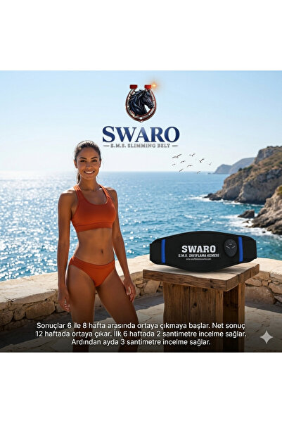 SWARO E.m.s. Kemeri,şarjlı Kemer, Titreşimli Kemer,sıkılaşma Kemeri,