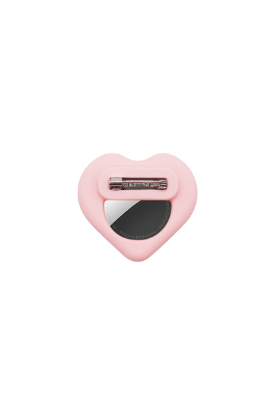Choice Pink AirTag Hidden Holder for Kids,Silicone AirTag Case with Safety Pi...