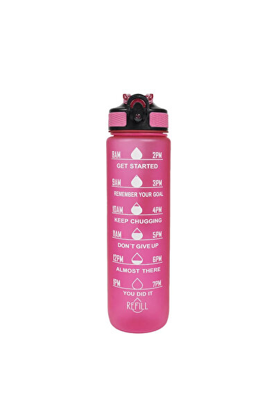 Choice 900-1000ml rose red 1L Water Bottle Portable Sport Water Bottle Pretty...