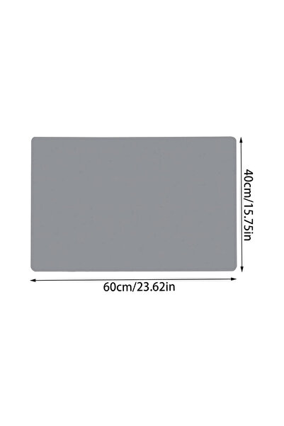 Choice 60x40cm Dark Gray Table Protector Silicone Placemat 40x60cm Kids DIY C...