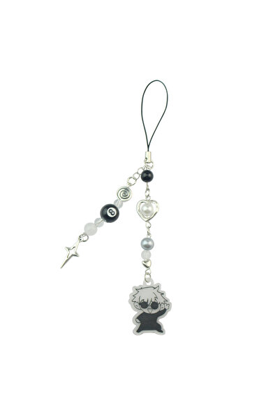 Choice B Anime Keychain Cosplay Geto Suguru Satoru Gojo Matching Jujutsu Phon...