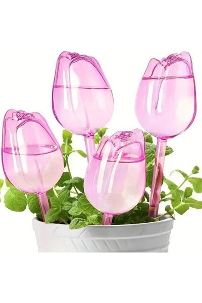 Choice 8pcs Stylish Plant Watering Solution Tulip Plant Watering Globes Self ...