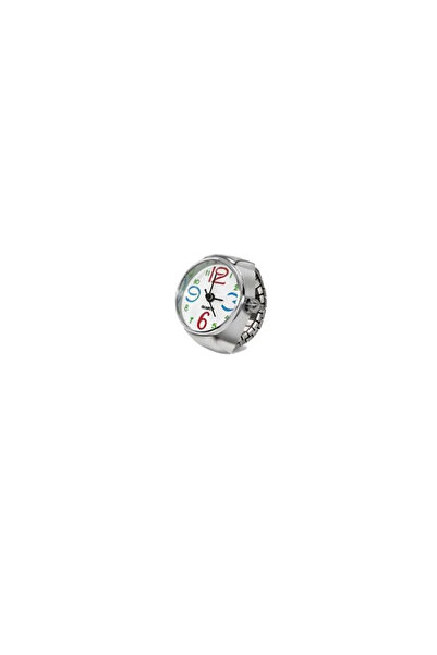 Choice Multicolor Men Women Creative Round Elastic Quartz Finger Ring Watch F...