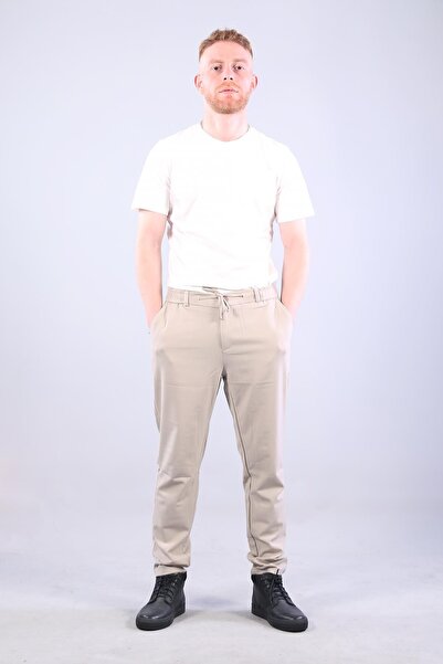 Mckanzie 888 Pantaloni de jogger din țesătură elastică cu șnur Yancep