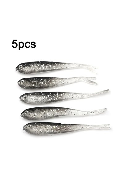 Choice 75mm 5PCSWithout Hooks Soft Lure 2g 4g 7g Silicone Swimbaits isca Arti...