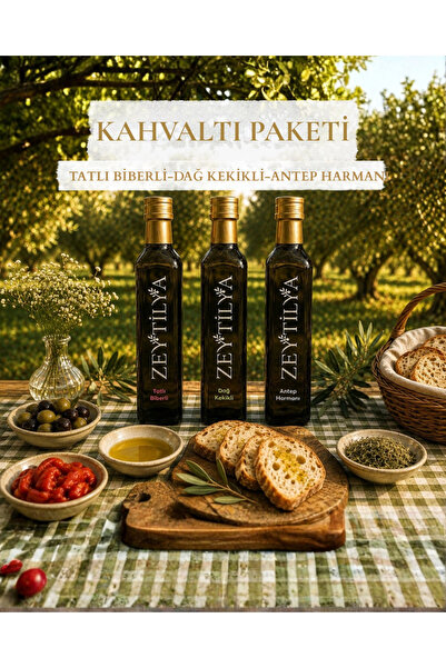 Üçü Bir Arada Kahvaltı Paketi