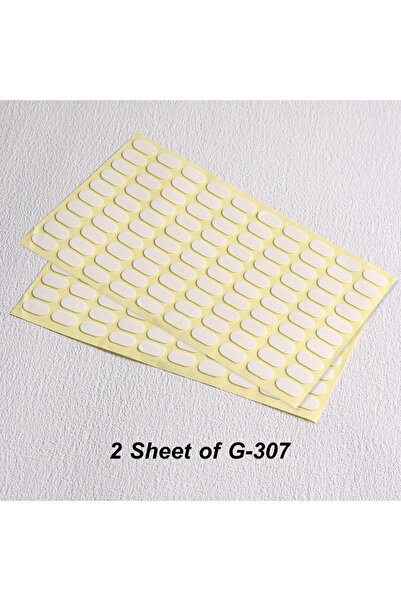 Choice 2pcs G-307 2 Sheets Traceless Double-side Adhesive Tape Gel For False ...