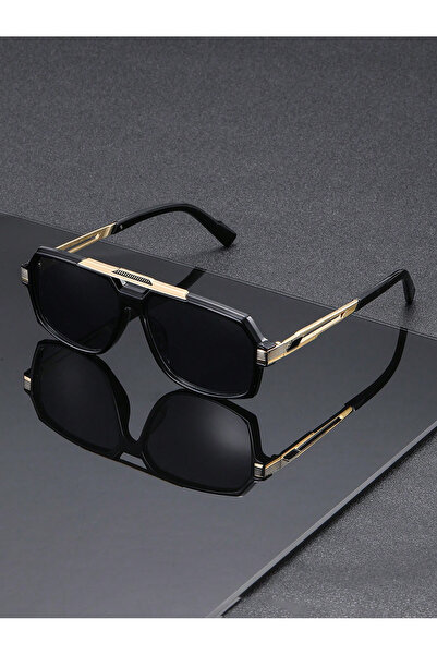 Choice4 black 1 pair of men's T transparent frame gray European and American ...