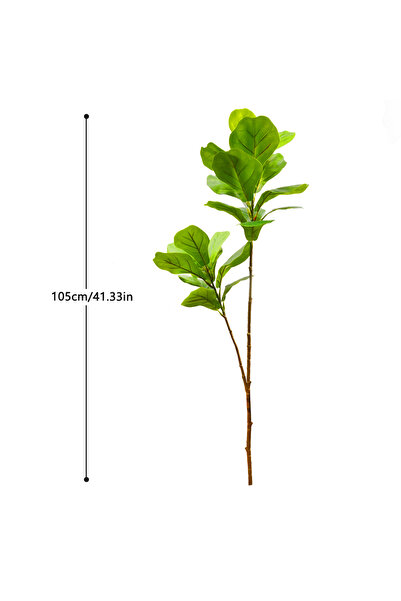 Choice 40inch 22leaves 77-135cm (53.1in) Artificial Fiddle Leaf Ficus Fig Pla...