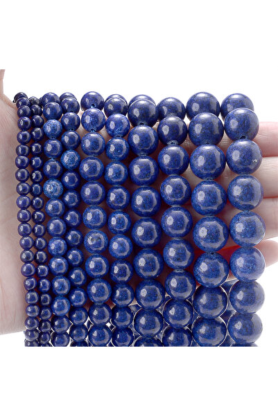 Choice3 6mm approx 61 beads Natural Lapis Lazuli Stone Beads Round Spacer Bea...