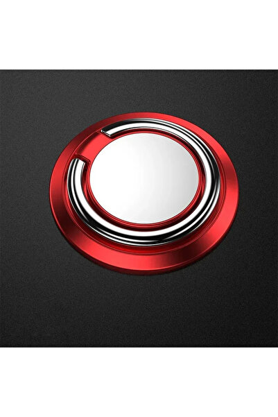 Choice1 Red Finger Ring Holder Stand Grip 360 Rotating For Mobile Phone Car M...