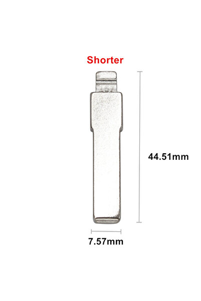 Choice1 NO157 10pcs For JMD VVDI KEYDIY KD Remote Flip Blank Key Blade SIP22 ...