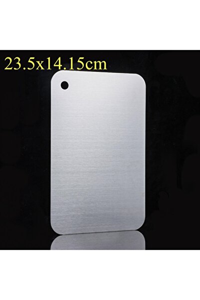 Choice 23.5x14.5cm Thickened Stainless Steel Cutting Board Antibacterial and ...