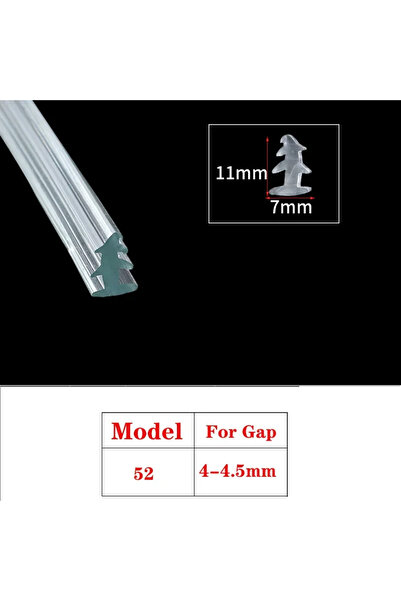 Choice14 5 Meter 52 1/3/5/10M Door And Window Sealing Strip Aluminum Windproo...