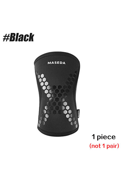 Choice L Black 1pc New Knee Sleeves 7mm Neoprene Compression Knee Braces, Gre...