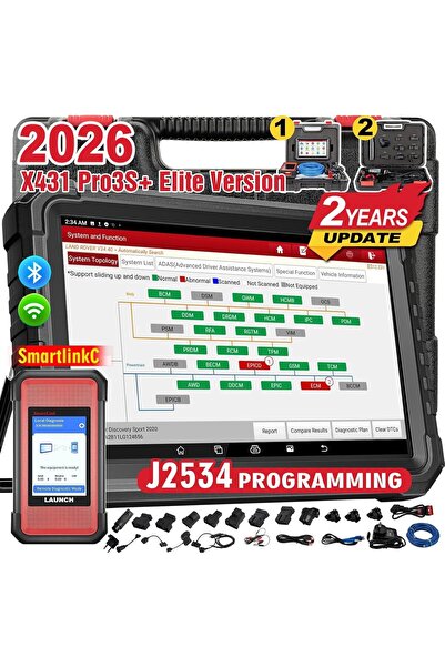 Launch Tester auto profesional X431 PRO3S+ Elite, diagnosticare OE, codare EC...