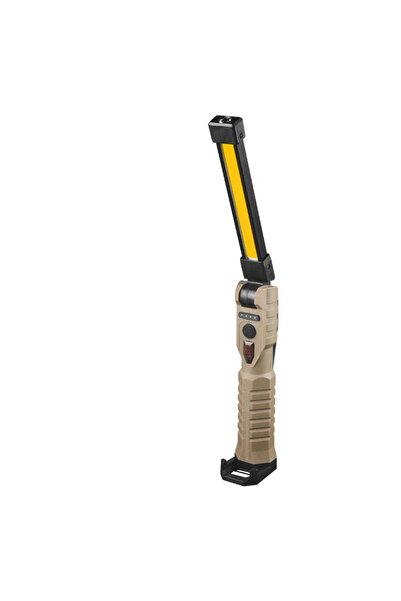 XIWANGFIRE A-Khaki USB Rechargeable Portable COB LED Flashlight Work Light Ma...