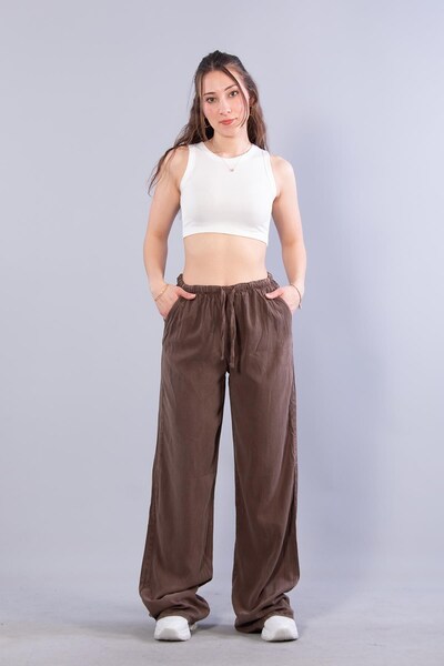 Mckanzie 5424 Casual Pants with Elastic Waist and Pockets