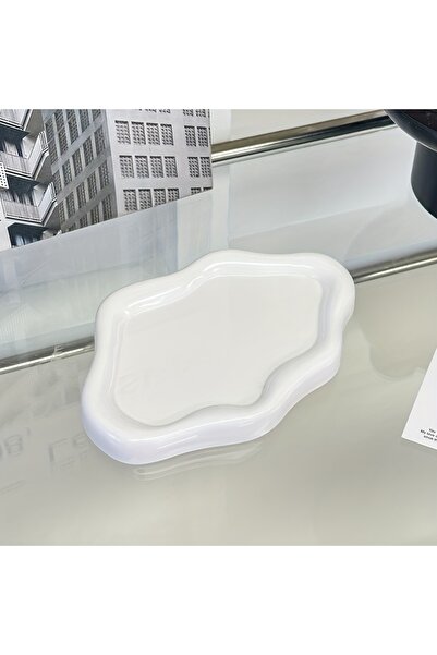 Choice white 1pc 1pc Cloud-Shaped Jewelry Tray - Decorative Plate for Earring...