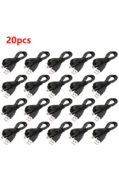 Choice5 20pcs 20-1pcs 1m USB Charger Cable for Nintendo 2DS ndsi 3DS 3DSXL NE...