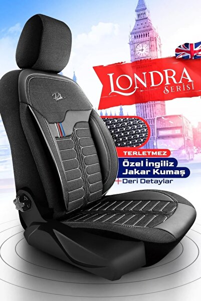 Panda Kılıf PANDA LONDRA SERİSİ İNGİLİZ JAKAR KUMAŞ OTO KOLTUK KILIFI - TAM SET